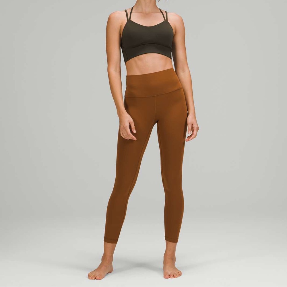 Lululemon copper brown align 25inch